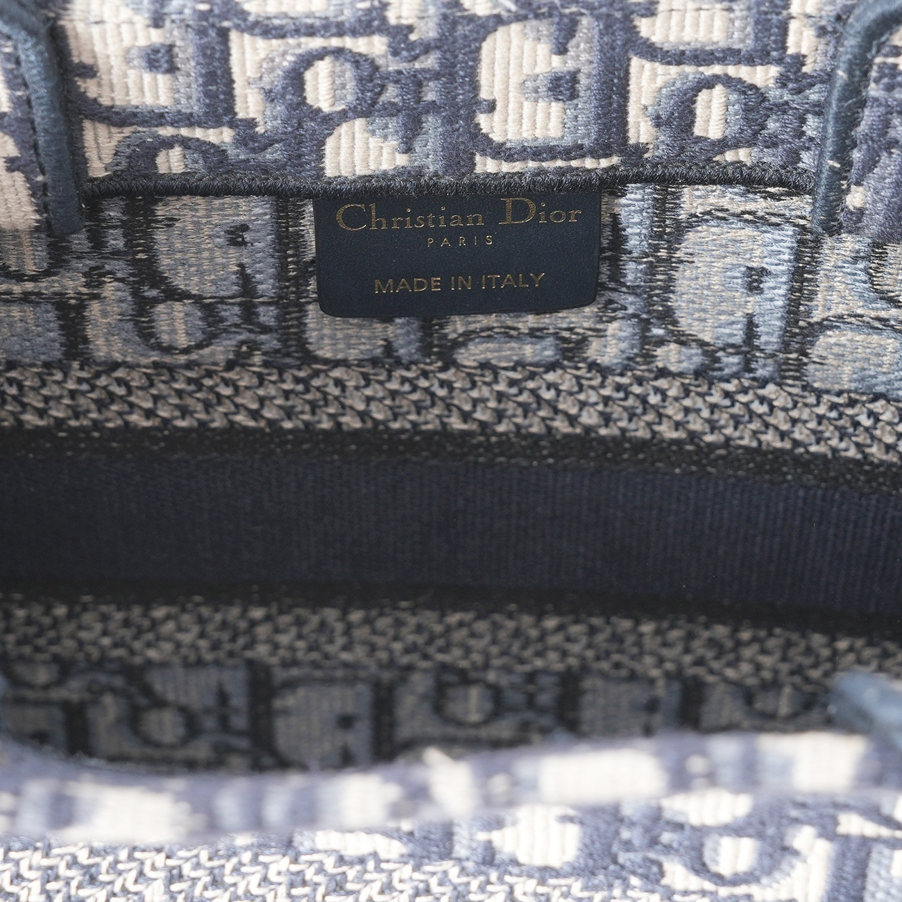 CHRISTIAN DIOR(USED)디올 오블리크 북토트 스몰